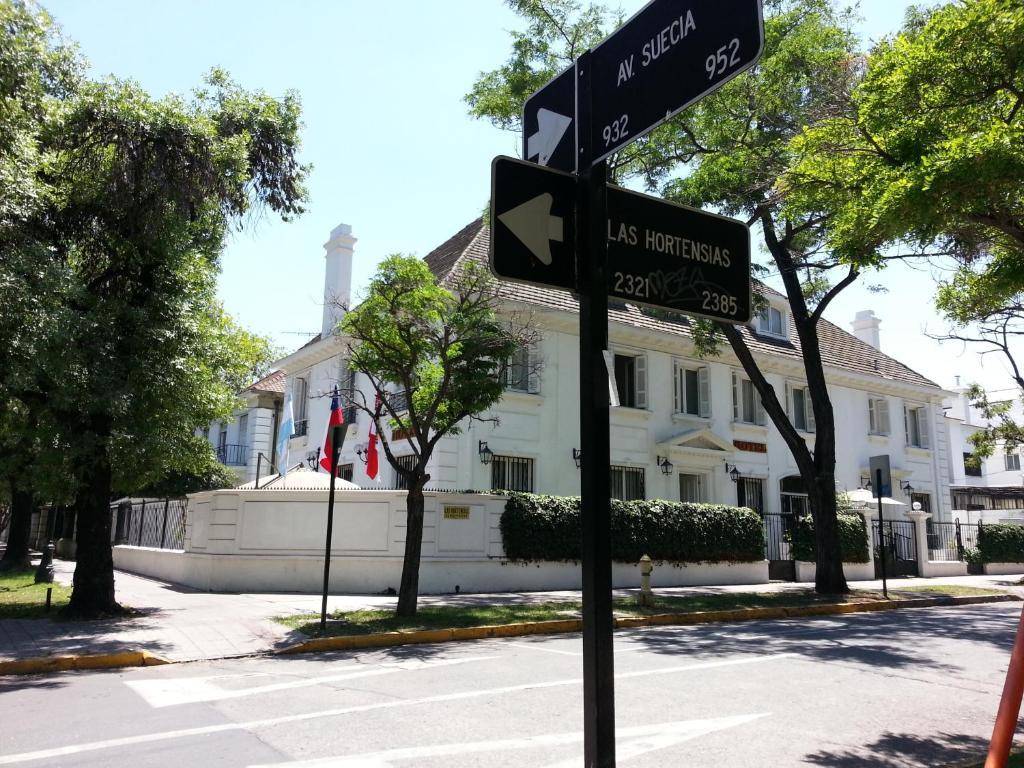 Hotel Las Hortensias Santiago Exterior photo